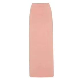 * Ponte Dusty Pink Pencil Skirt