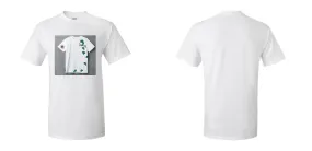 50 White DTG T-Shirts