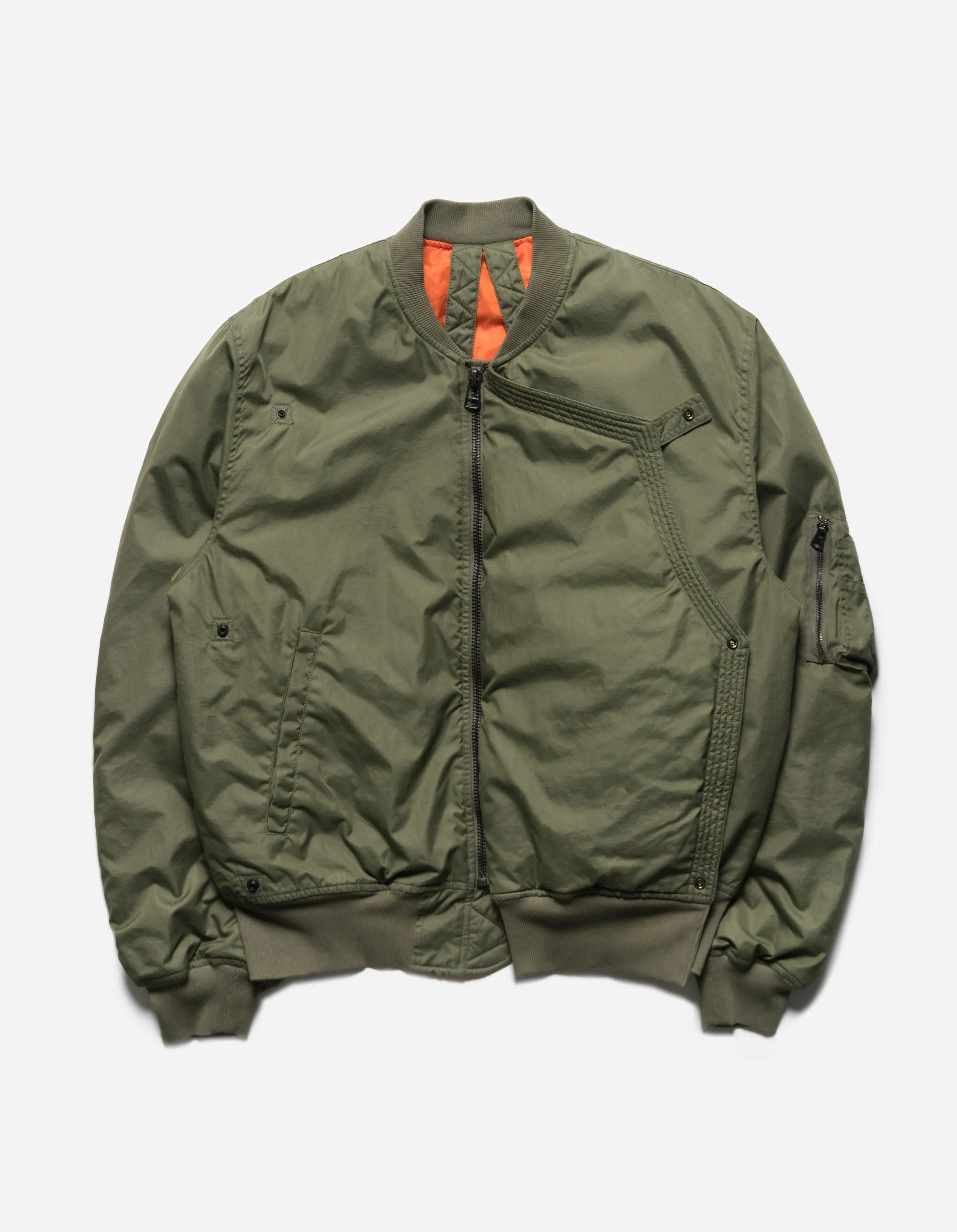 5056 Monk MA-1 Flight Jacket Olive