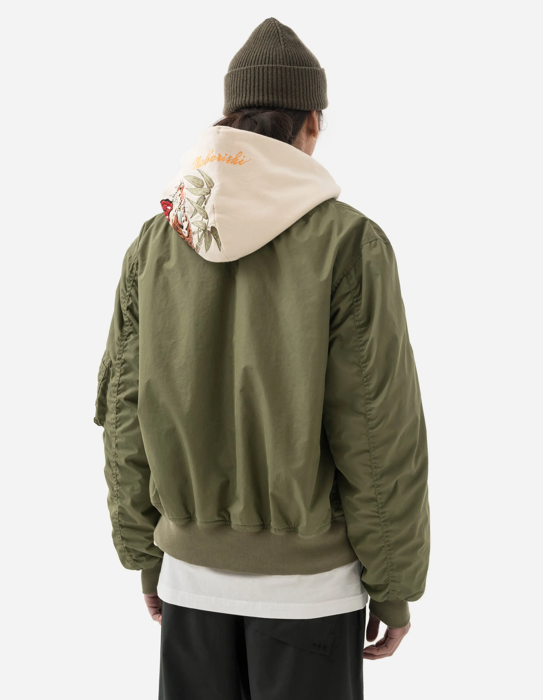 5056 Monk MA-1 Flight Jacket Olive