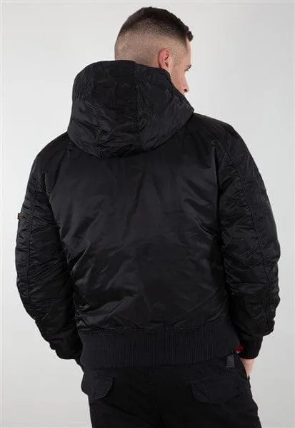 ALPHA HOODED PUFFER FD REV. JACKET