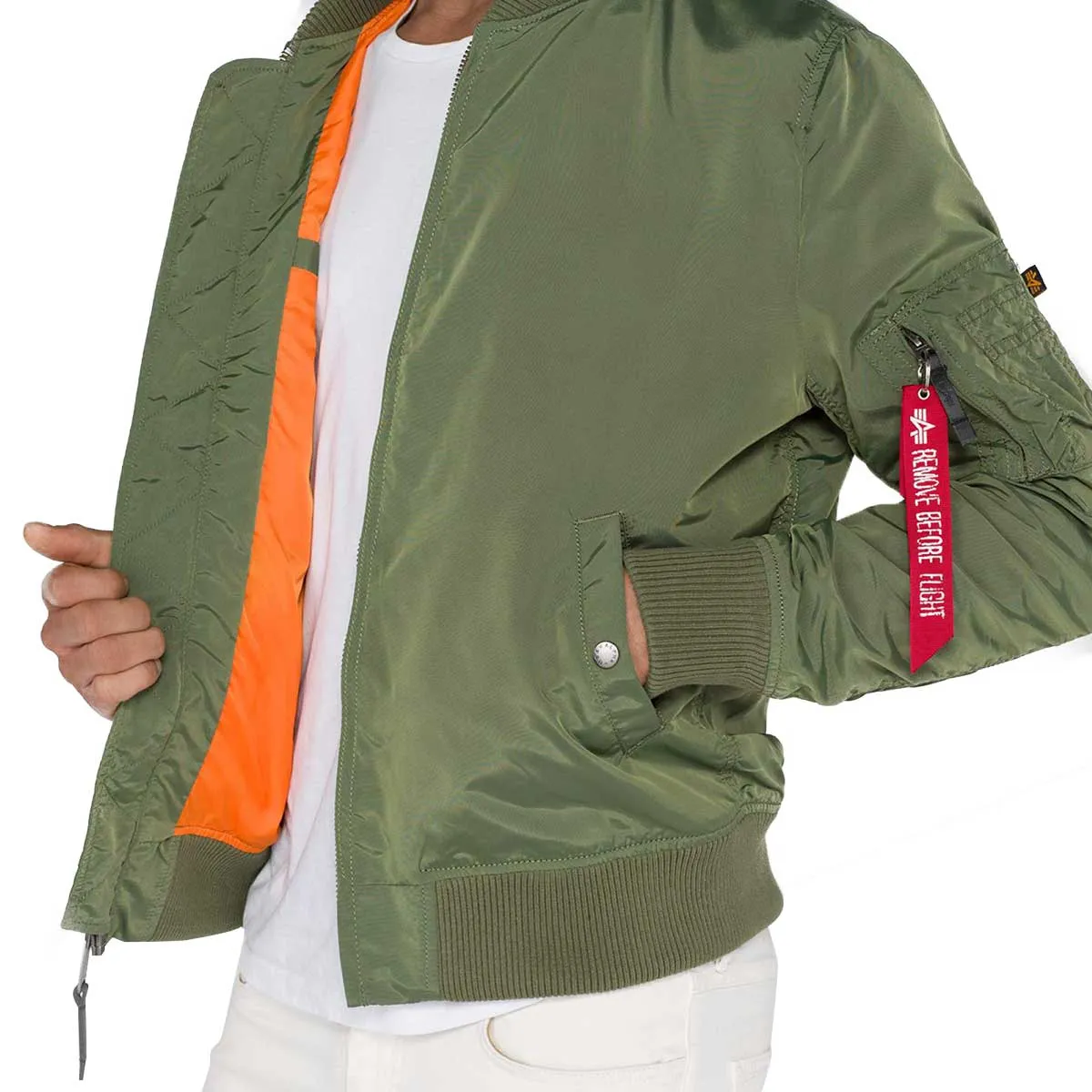 Alpha Industries MA-1 TT Flight Jacket Sage Green