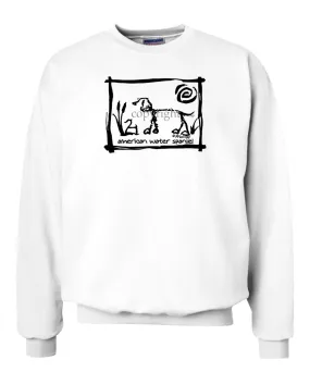 American Water Spaniel - Cavern Canine - Sweatshirt