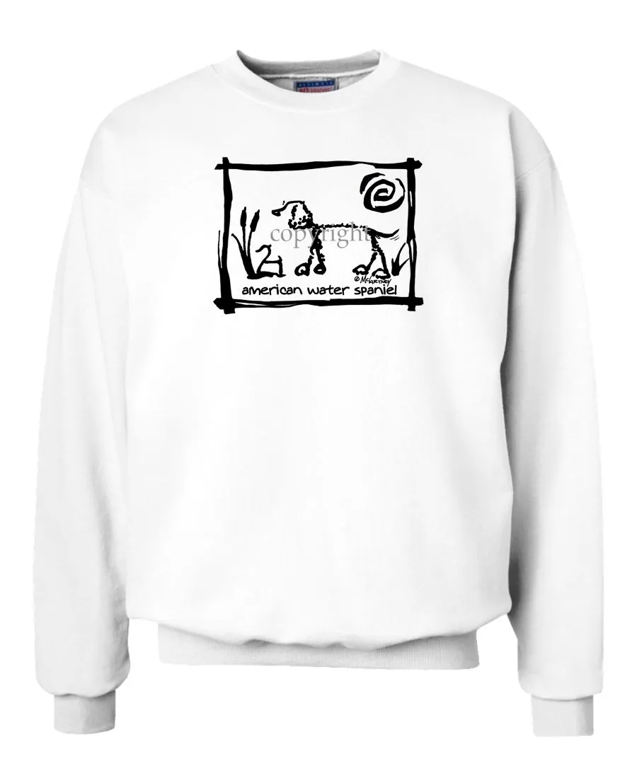 American Water Spaniel - Cavern Canine - Sweatshirt