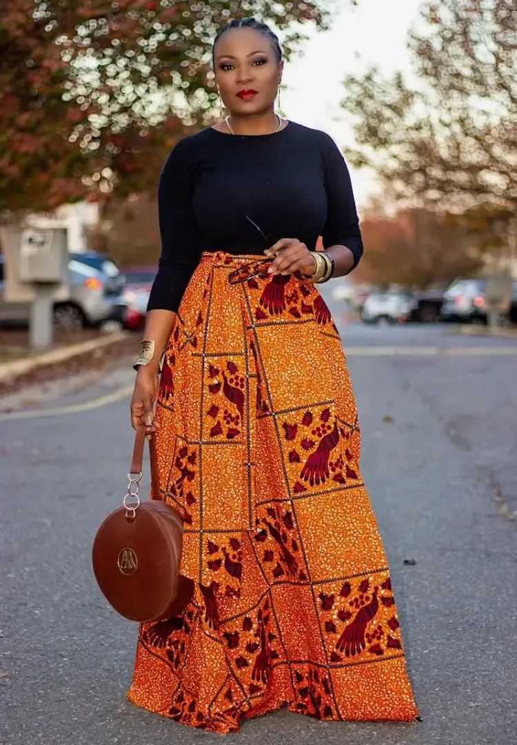 Ankara Maxi wrap | Skirt