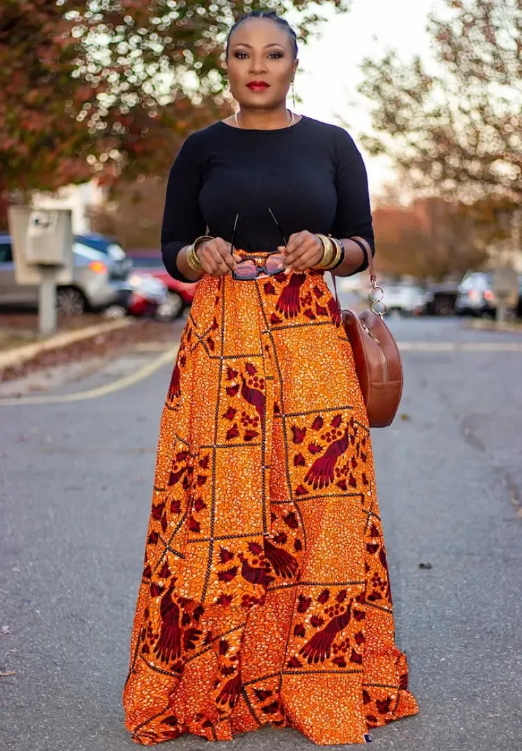 Ankara Maxi wrap | Skirt