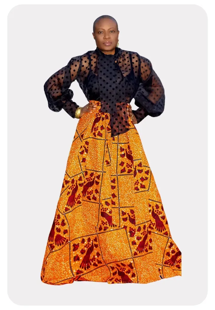 Ankara Maxi wrap | Skirt