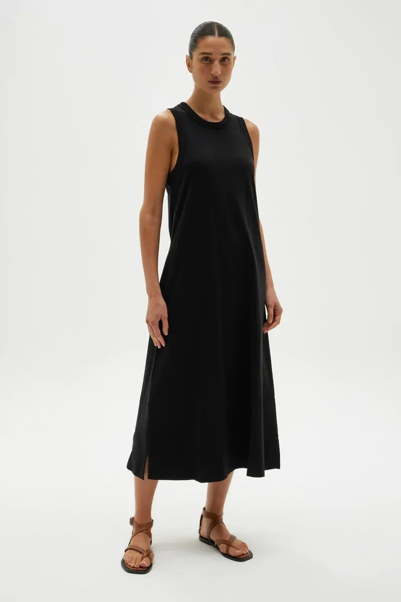 Assembly Label - Juni Organic Tank Dress - Black