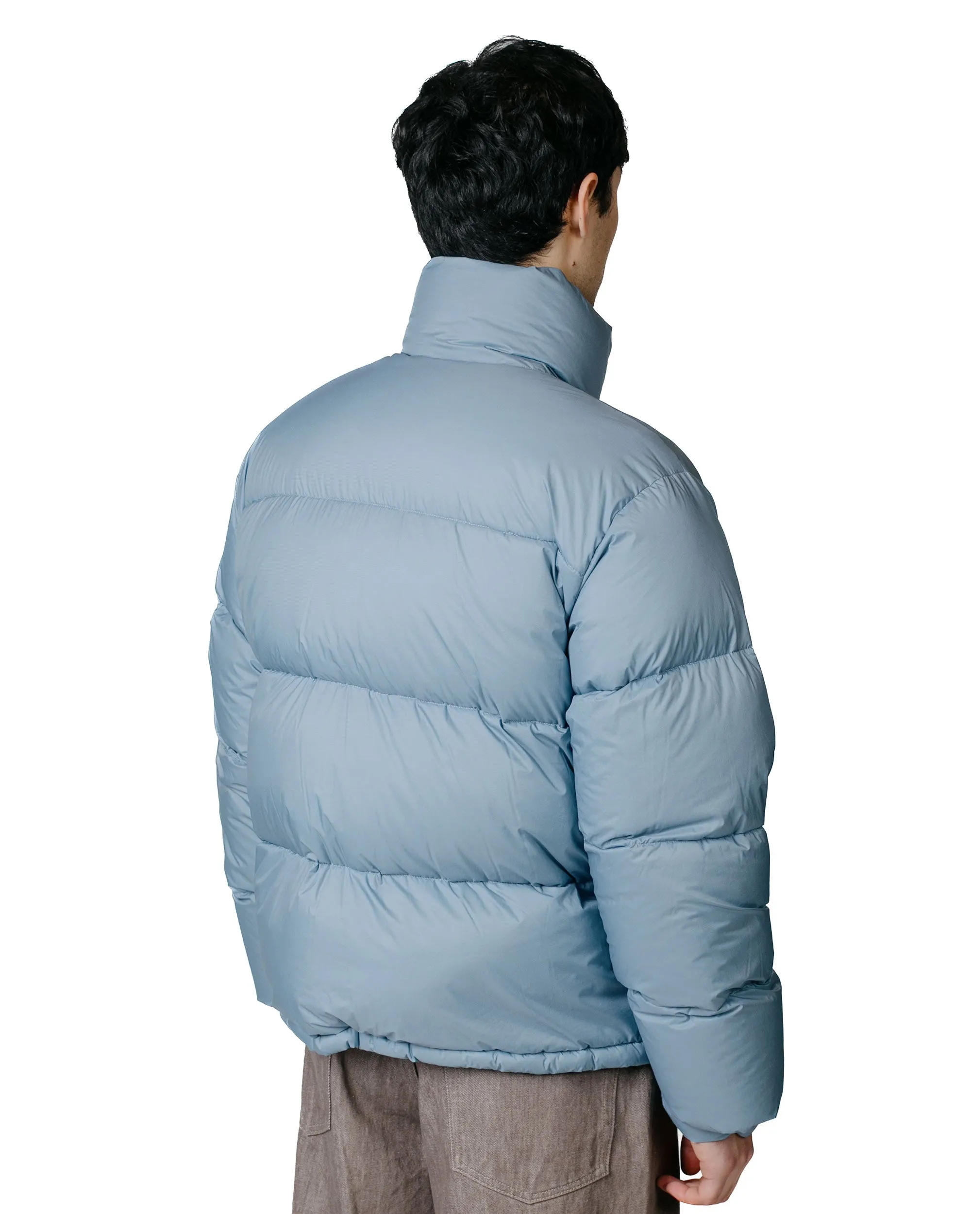 Auralee Super Light Nylon Ripstop Down Blouson Light Blue