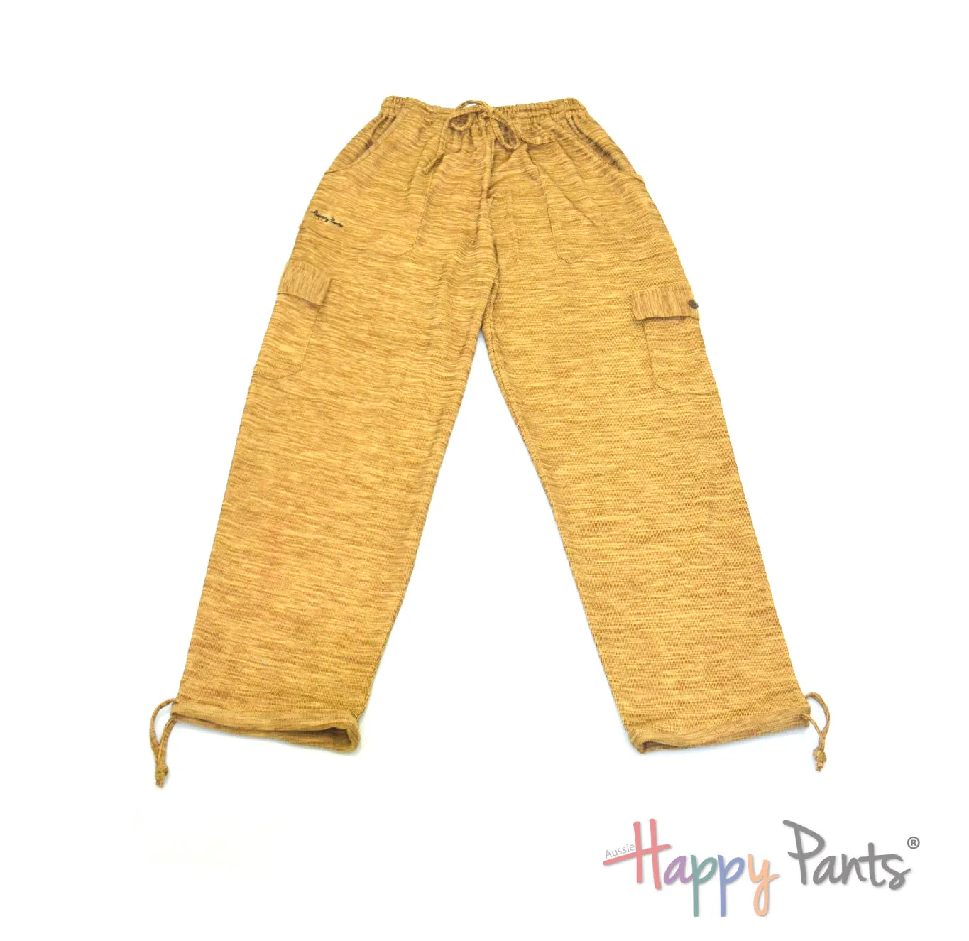 Autumn Breeze Khaki Women Happy Pants