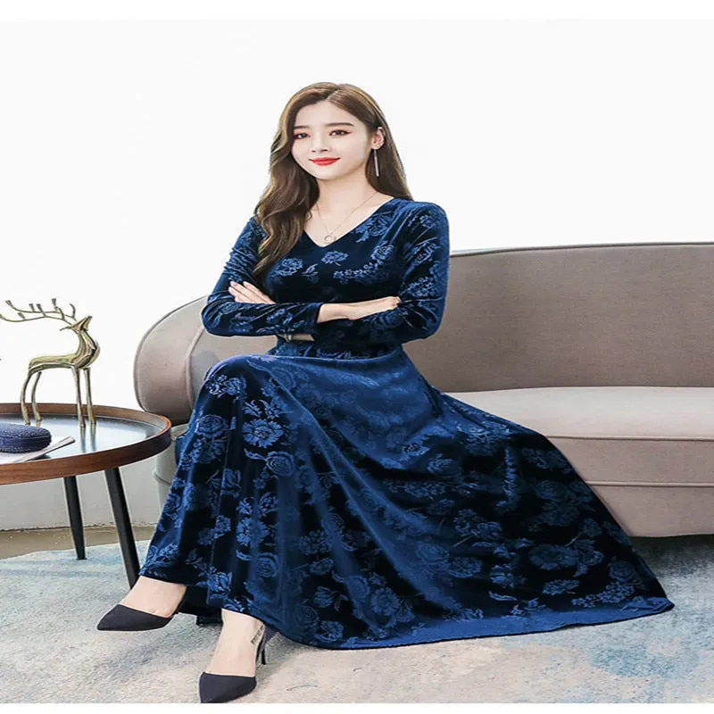 Autumn Winter High-Quality Long Dress