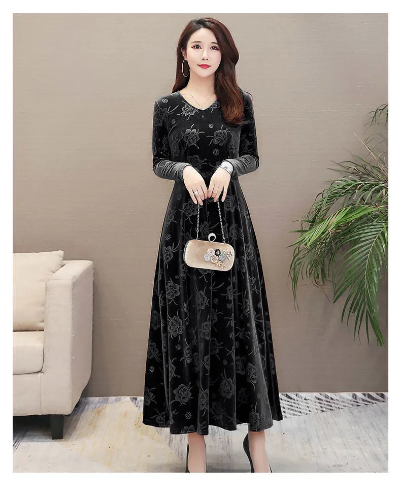 Autumn Winter High-Quality Long Dress