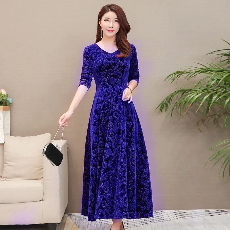 Autumn Winter High-Quality Long Dress