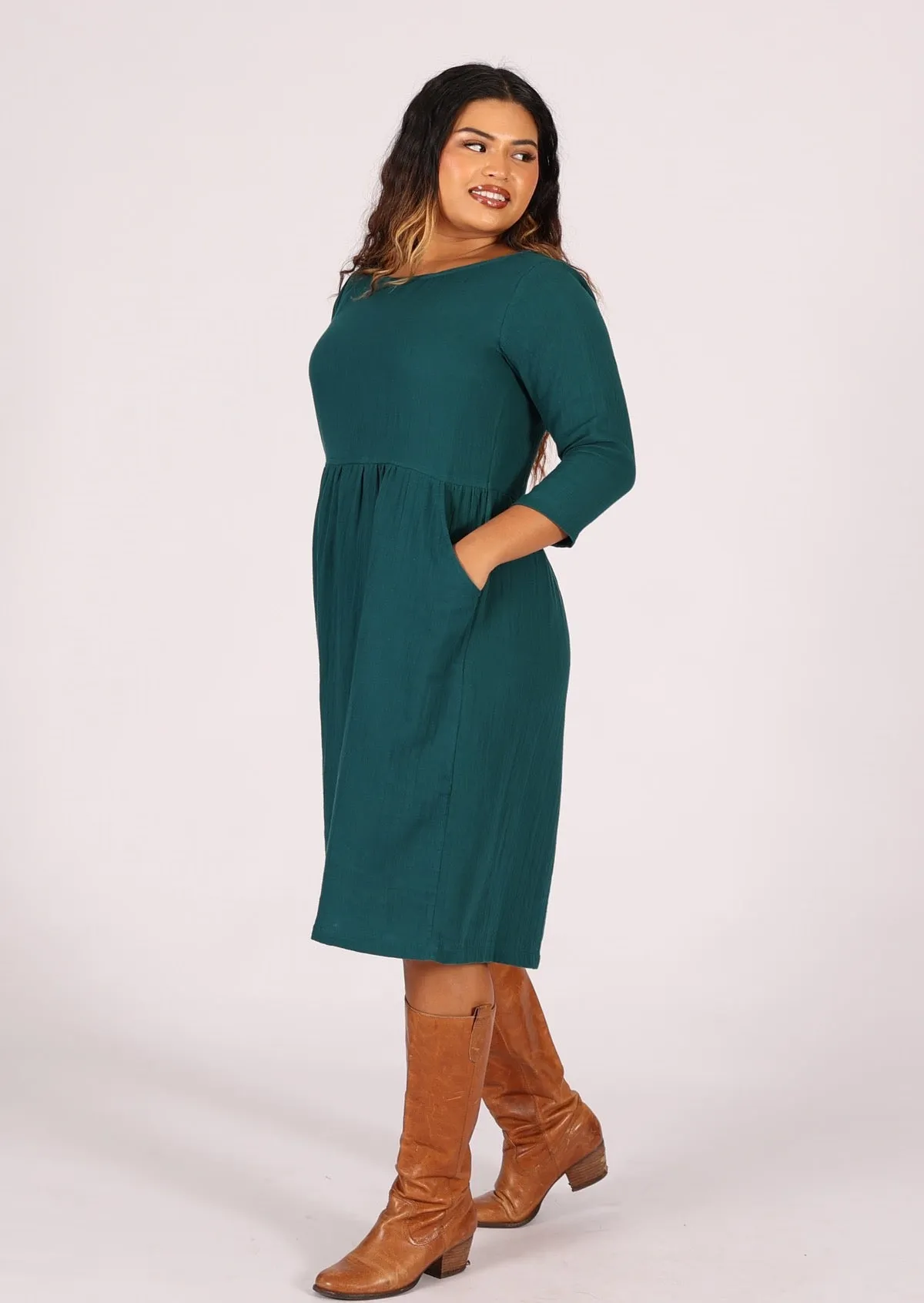 Avery Dress Deep Teal