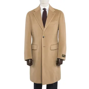 Baby Camelhair Single Breasted Overcoat