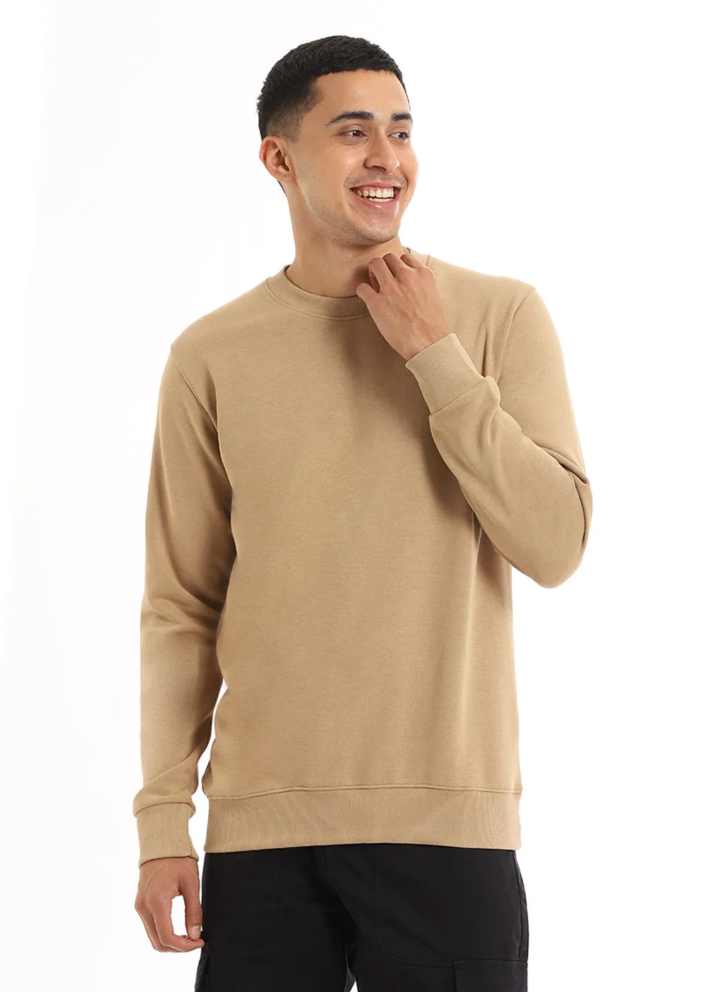 Beige Sweatshirt