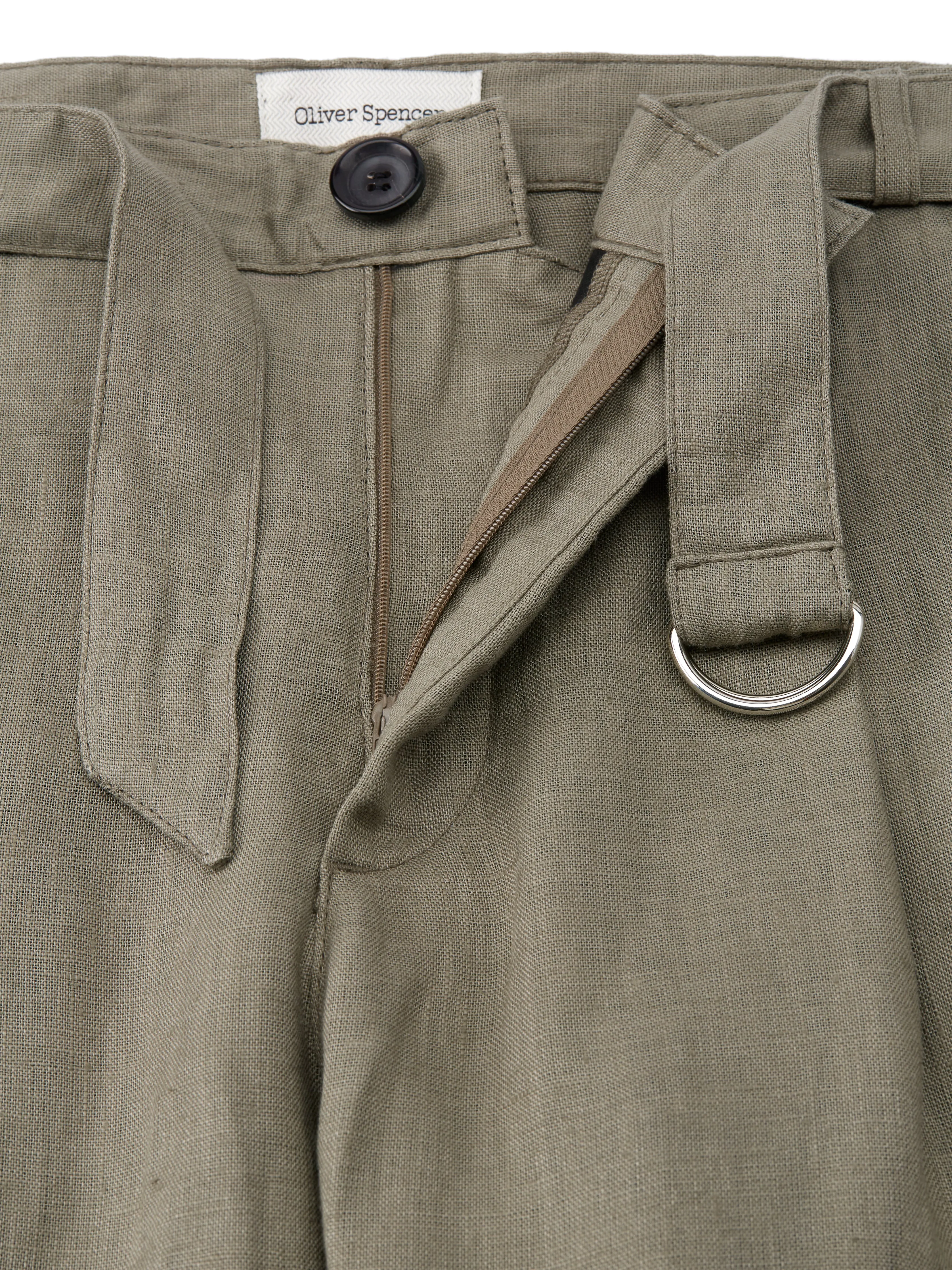 Belted Trousers Padworth Stone