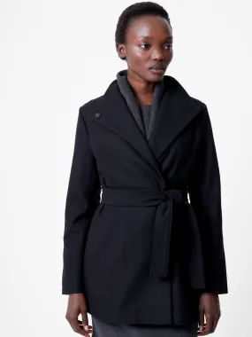 Belted Wrap Mid-Length Coat