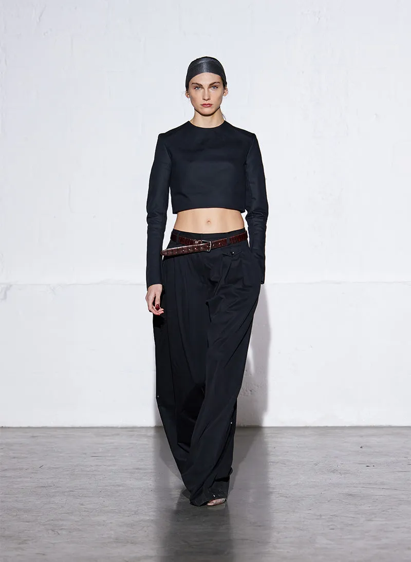 Bio Twill Triple Pleat Pant