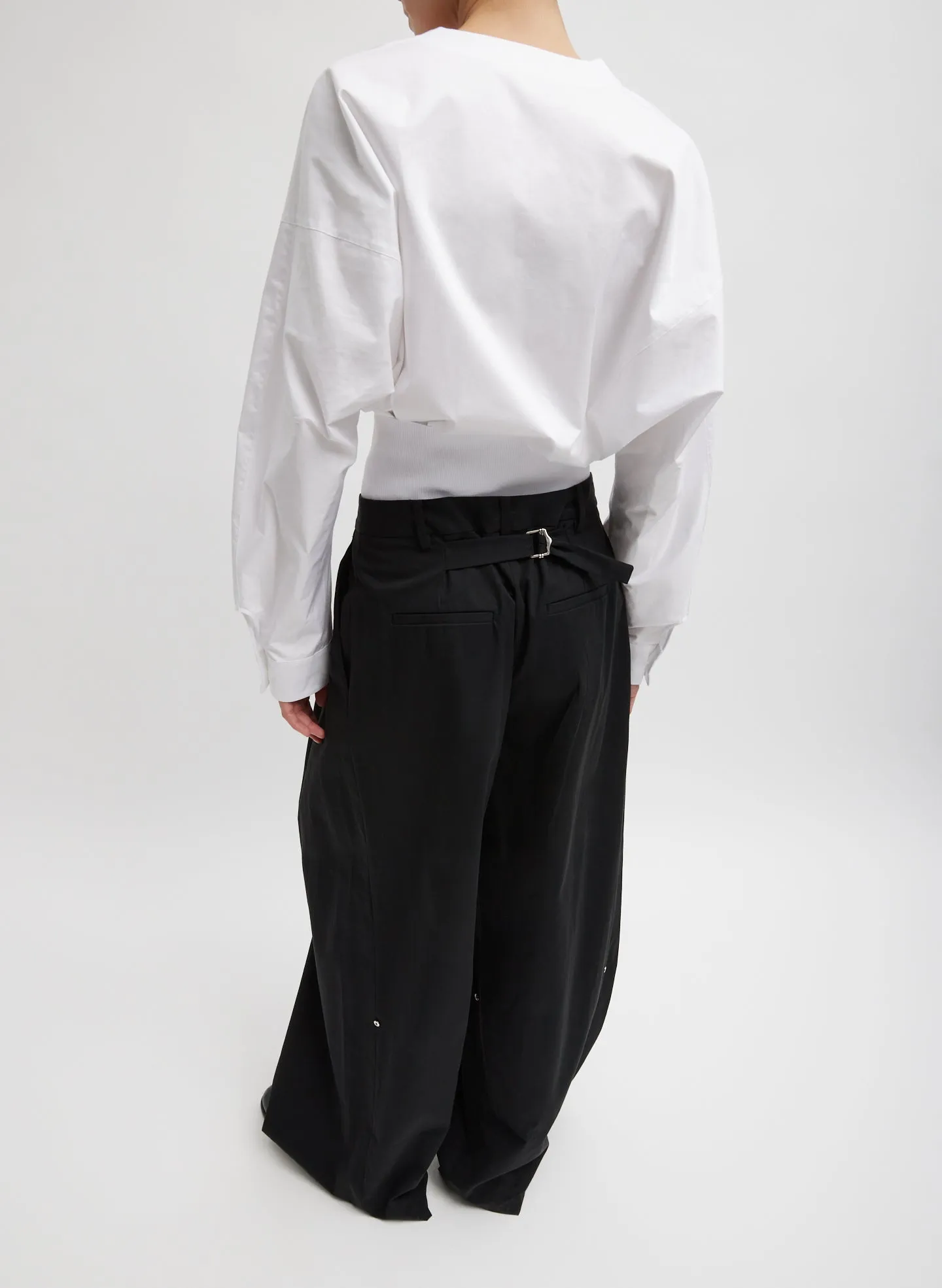 Bio Twill Triple Pleat Pant