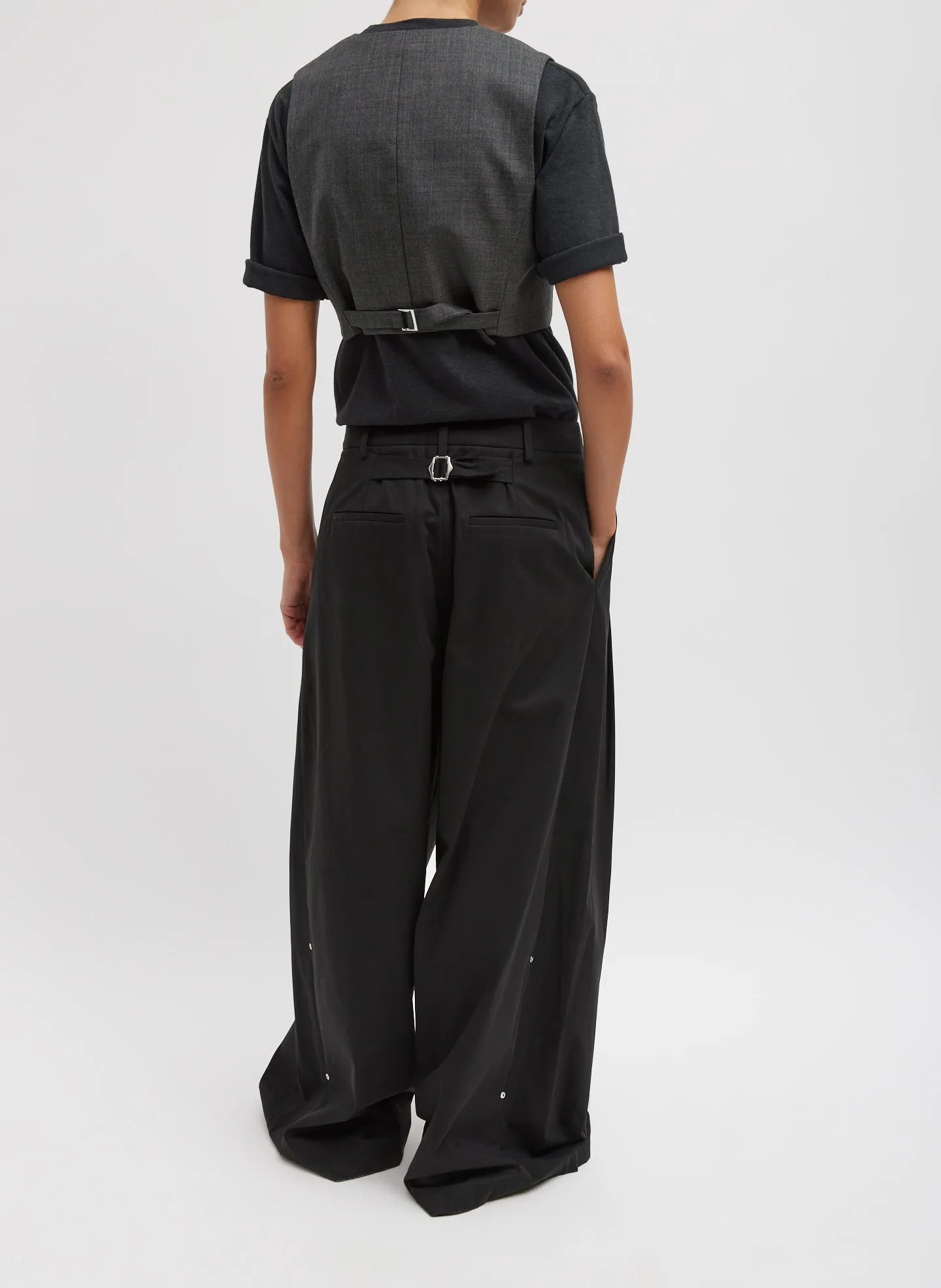 Bio Twill Triple Pleat Pant