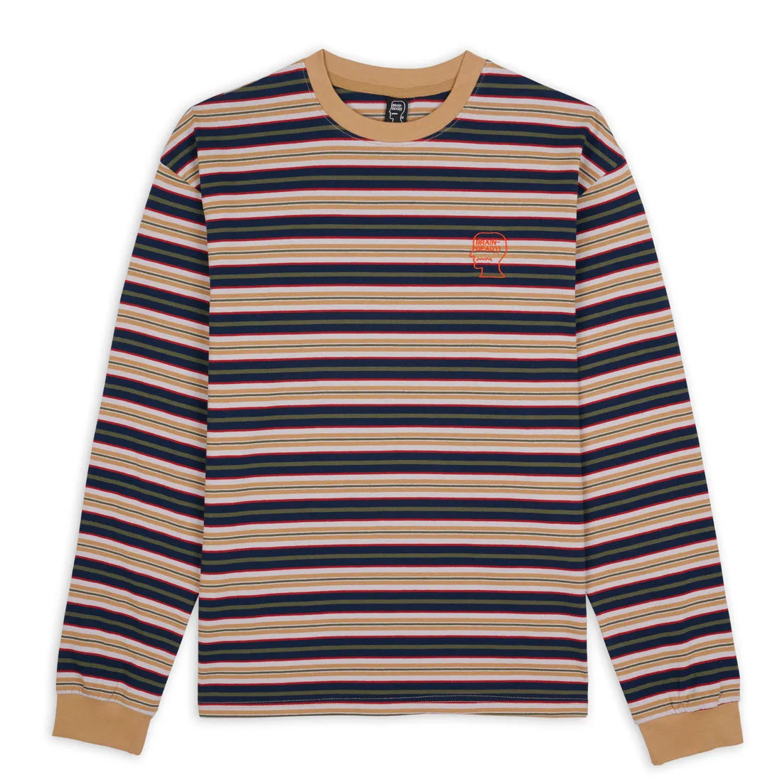 Brain Dead 92 Striped LS T-Shirt