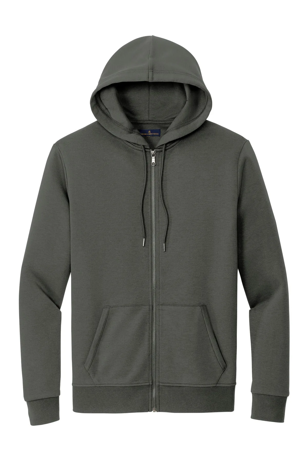 Brooks Brothers Double-Knit Full-Zip Hoodie BB18208