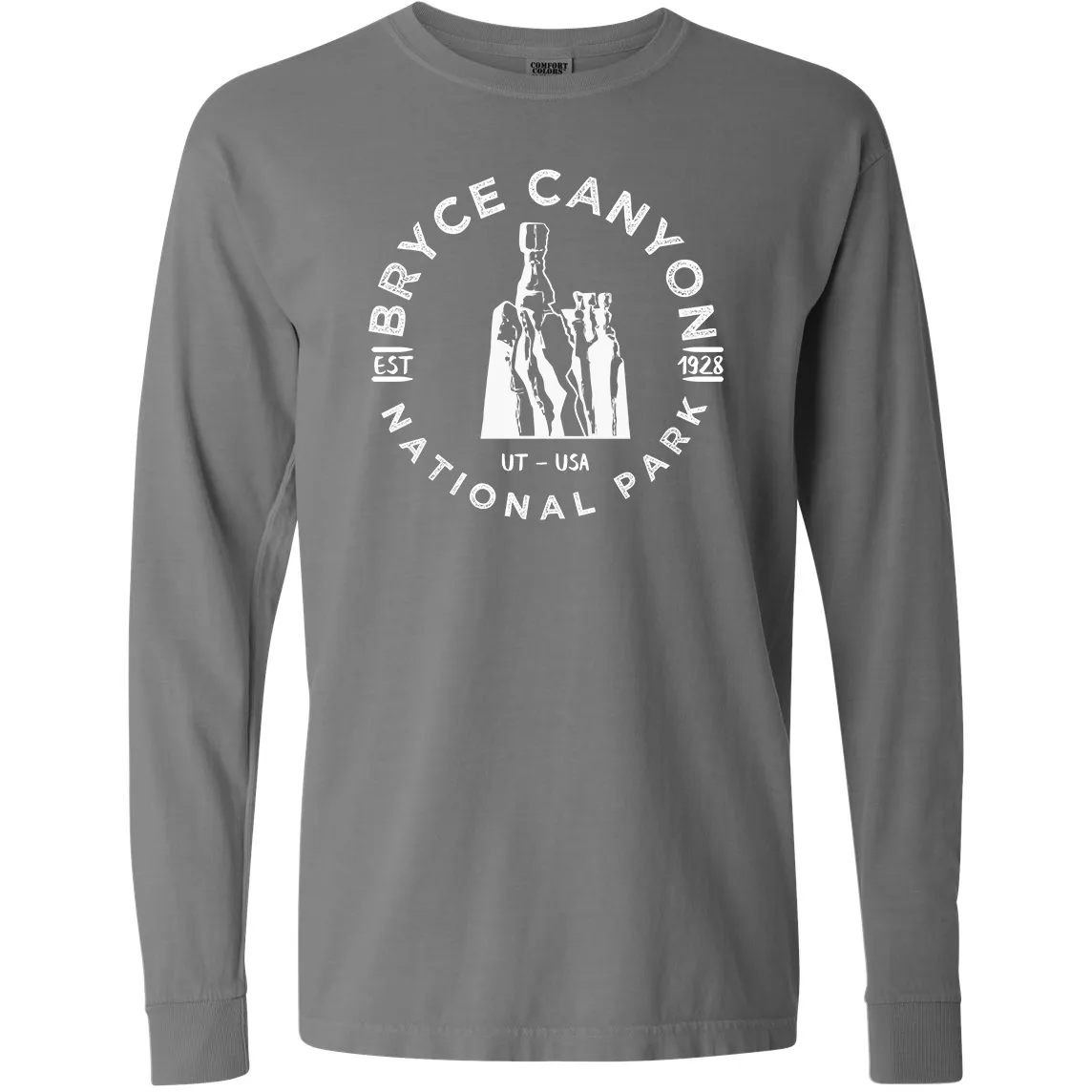 Bryce Canyon National Park Comfort Colors Long Sleeve T Shirt