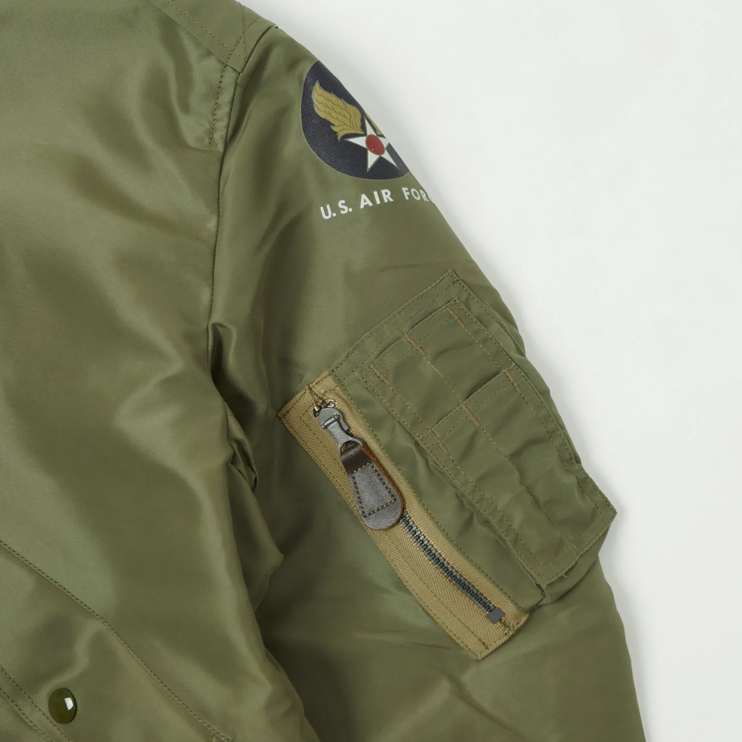 Buzz Rickson's L-2 'Reed Products Inc.' Flying Light Jacket - Olive Drab