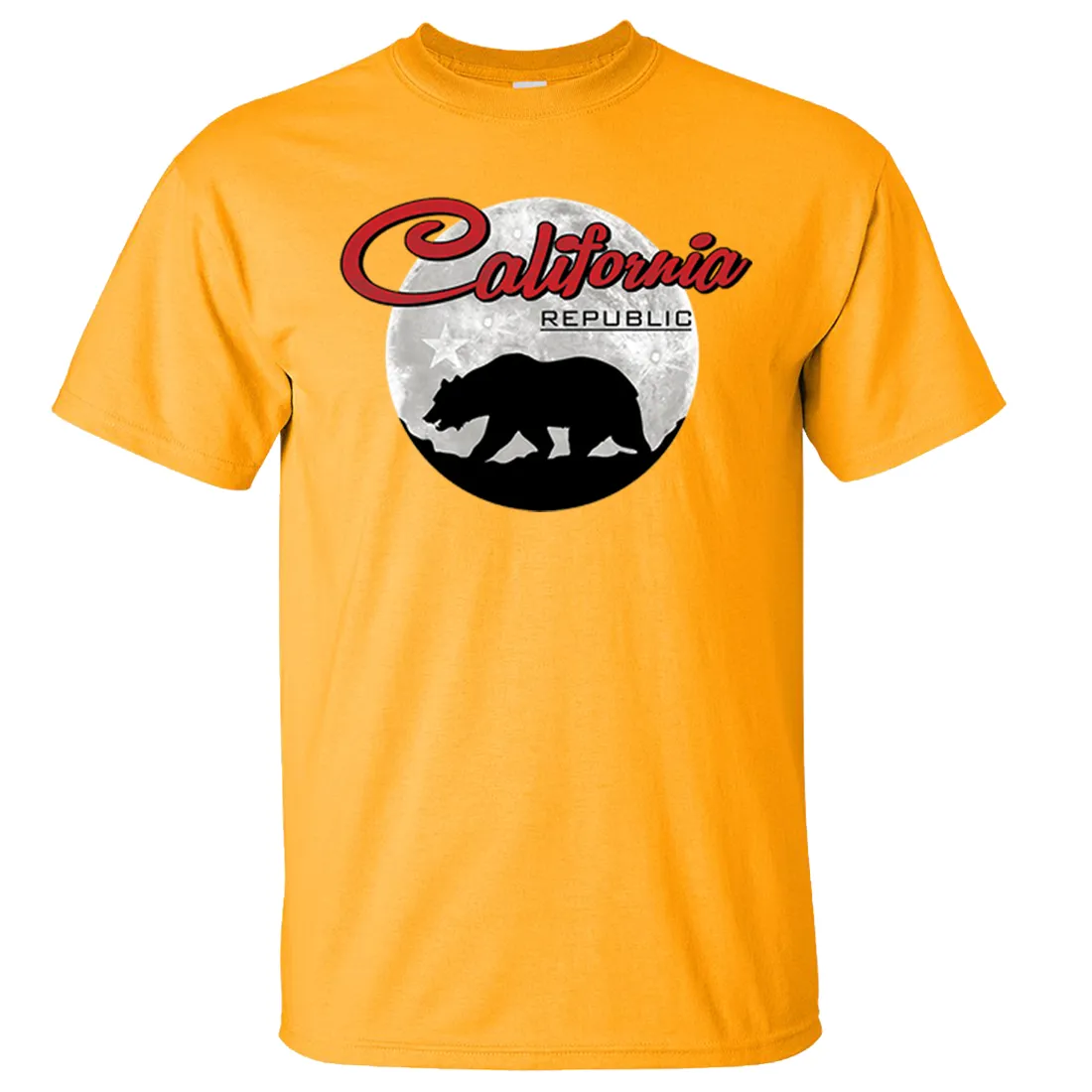 California Republic Full Moon Bear Asst Colors T-shirt/tee