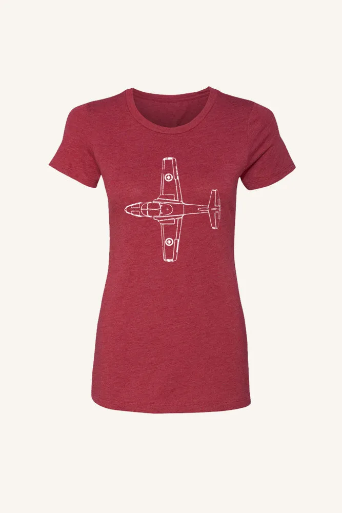 Canadian Snowbird T-shirt (Womens)