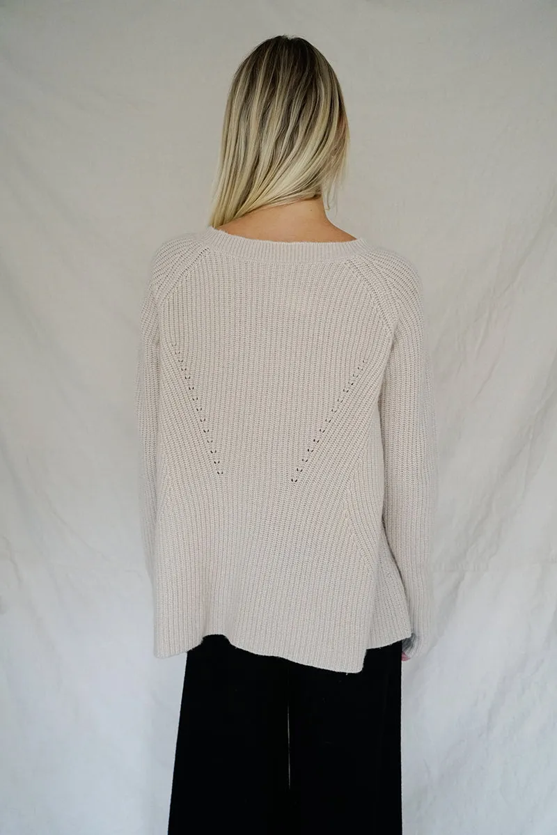 CASHMERE WOOL SWEATER