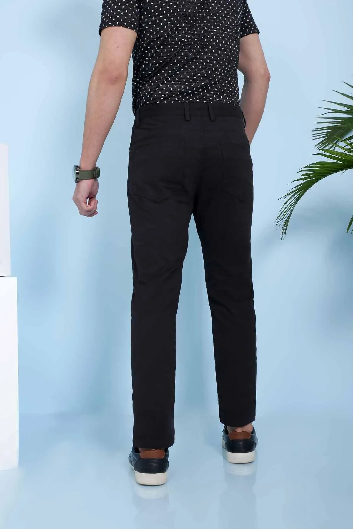 CASUAL PANT 5 POCKET BLACK