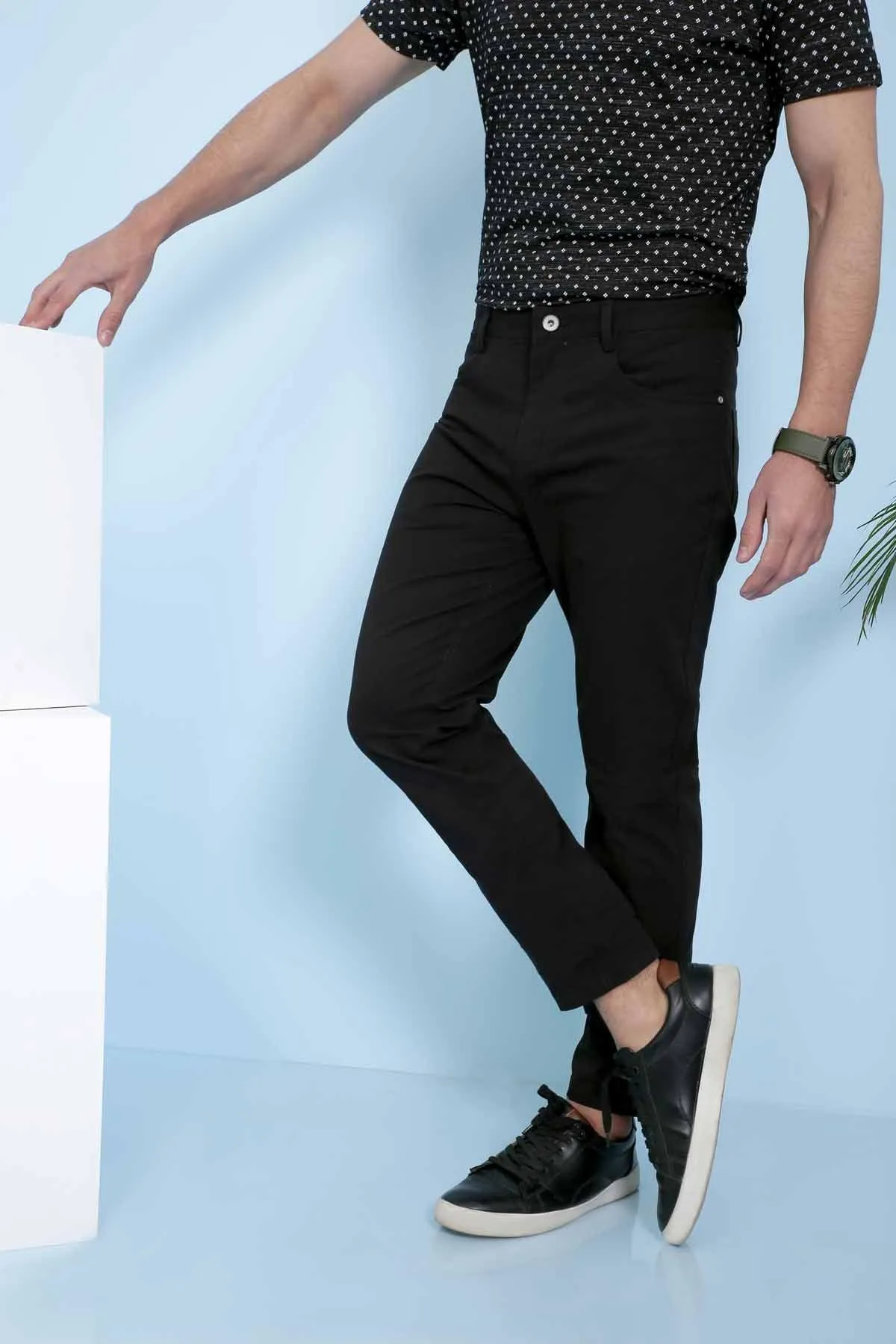 CASUAL PANT 5 POCKET BLACK