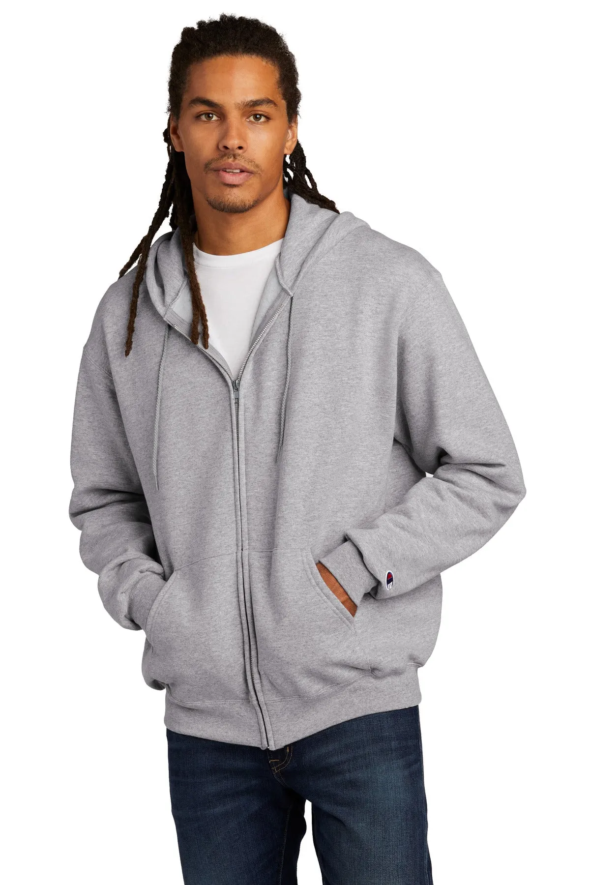 Champion Powerblend Full-Zip Hoodie.S800