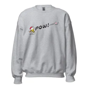 Charlie Brown Pow Adult Sweatshirt