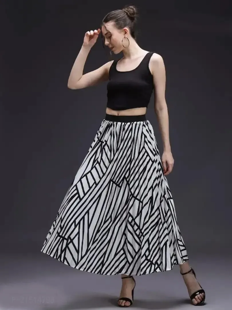 Classic Georgette Skirt for Women Style, Cool and Comfort with every Step