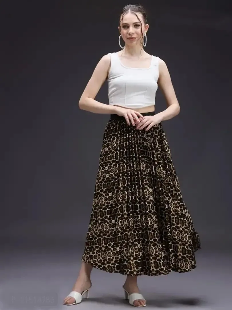 Classic Georgette Skirt for Women Style, Cool and Comfort with every Step