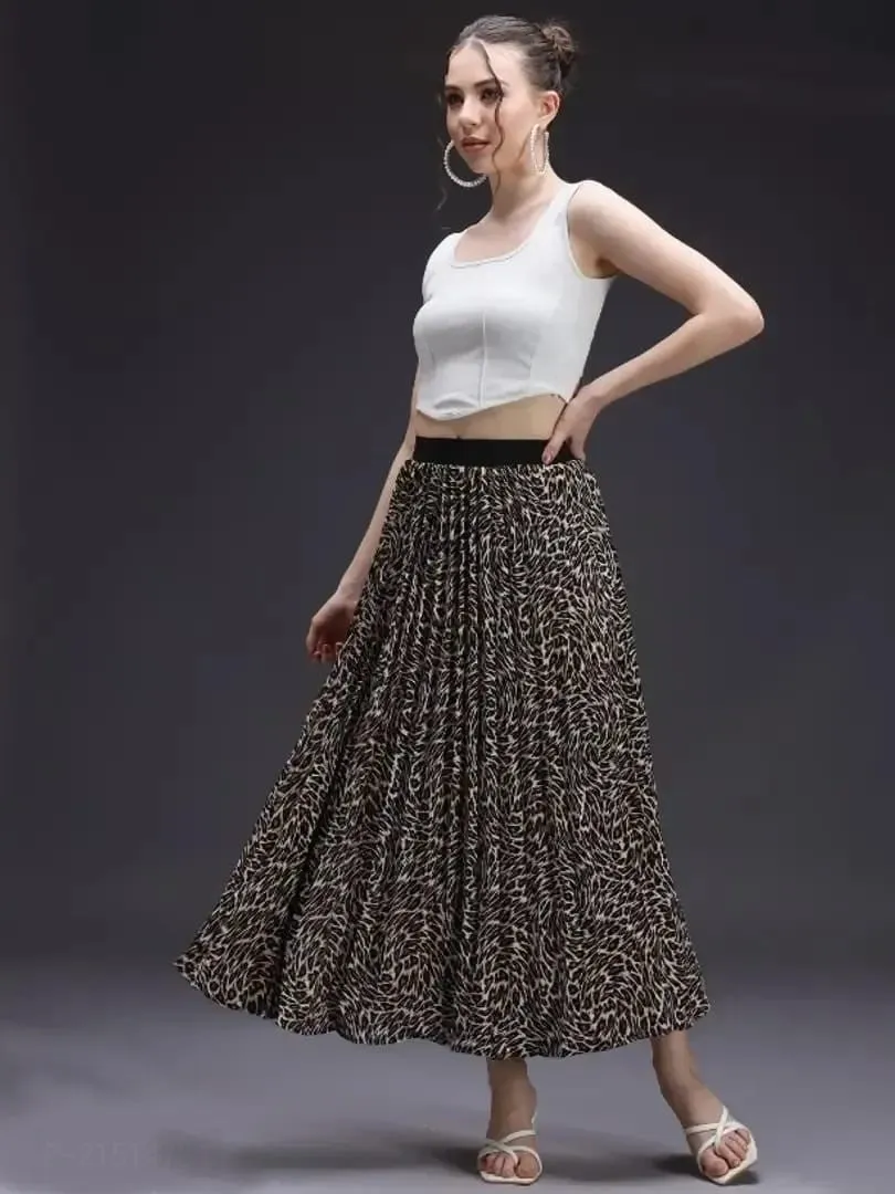 Classic Georgette Skirt for Women Style, Cool and Comfort with every Step