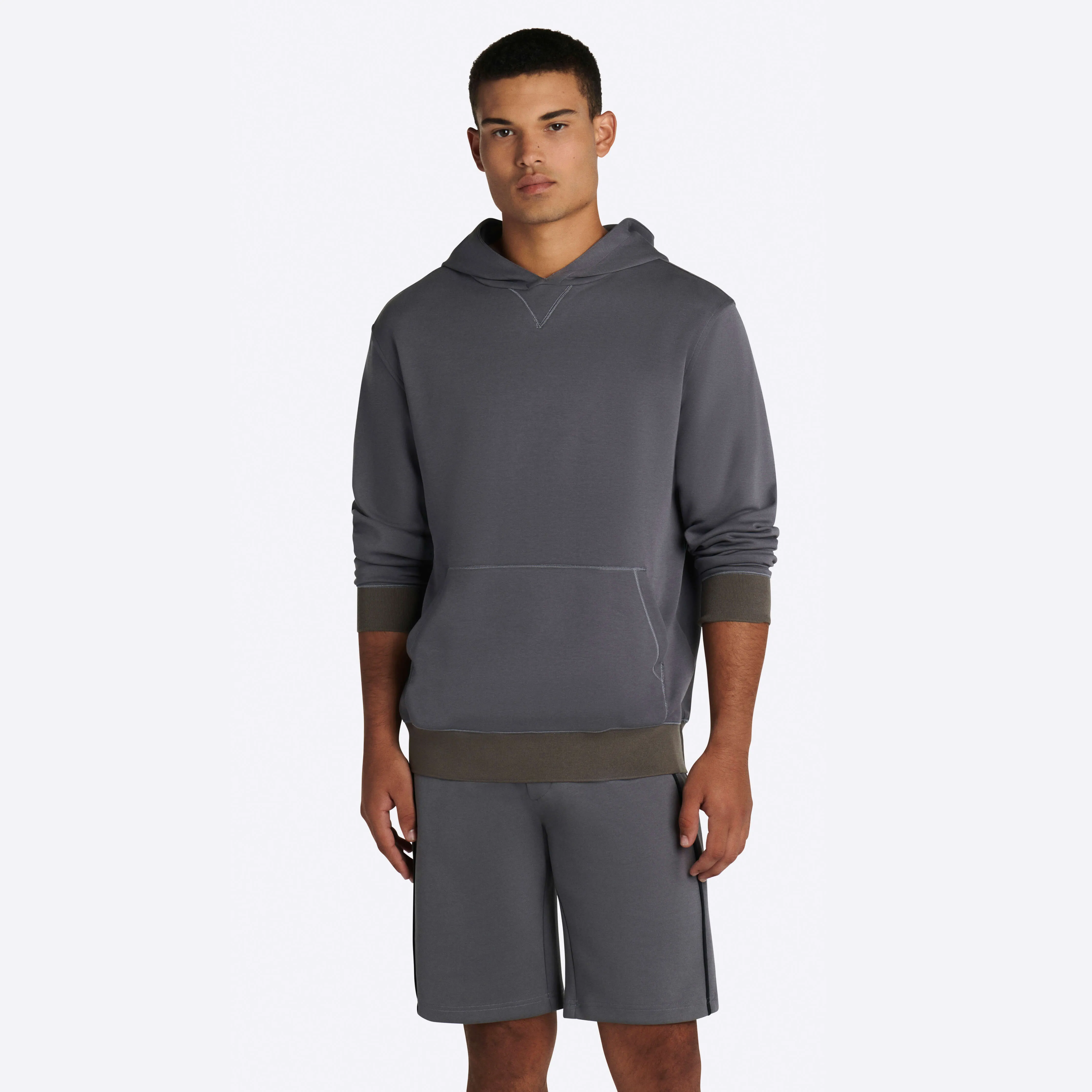 COMFORT Solid Sweatshirt with Hood