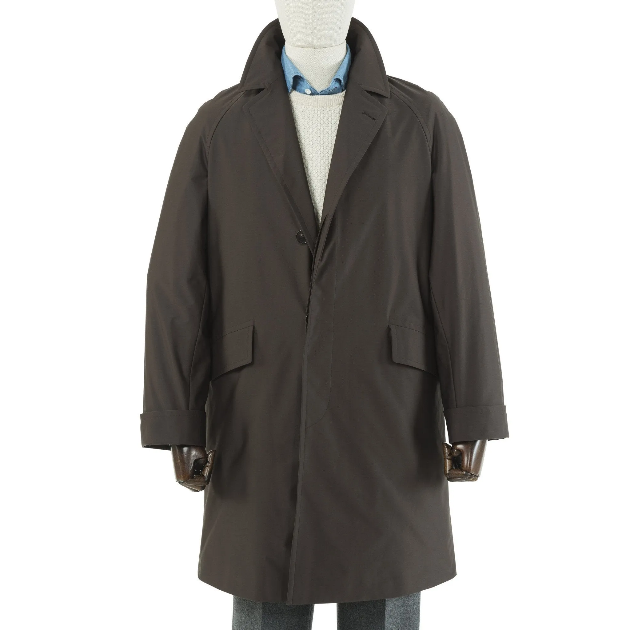 Corb Twill Jersey Coat