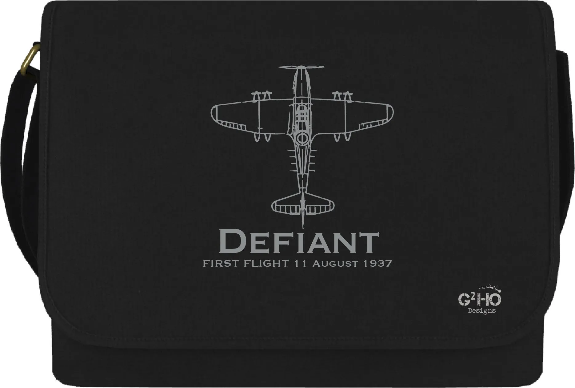 Defiant Classic First Flight Canvas Messenger Bag