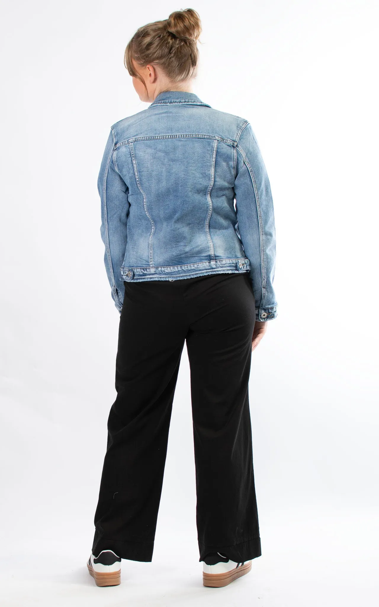 Denim Jacket | Rhinestone