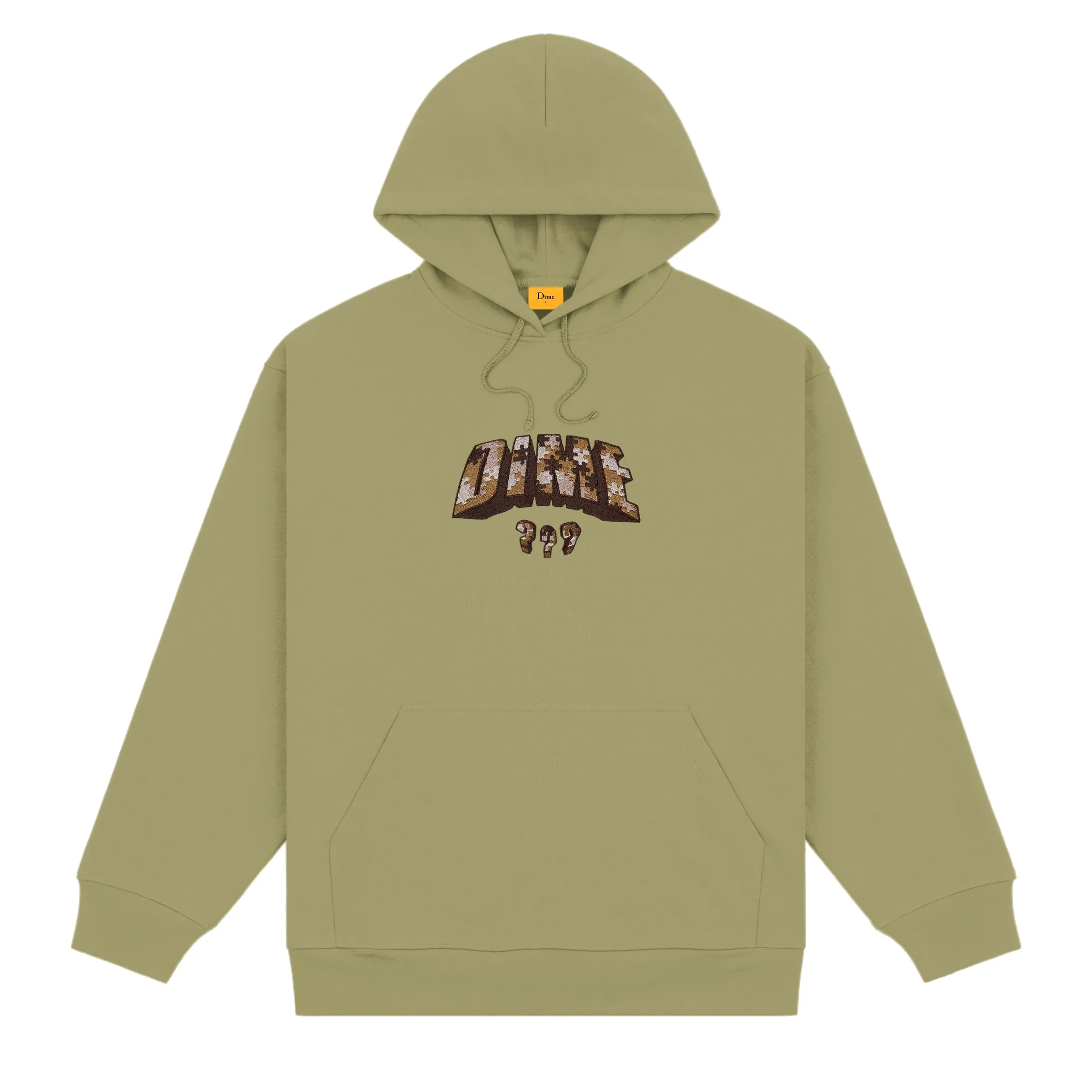 Dime Allstar Hooded Sweater - Army Green