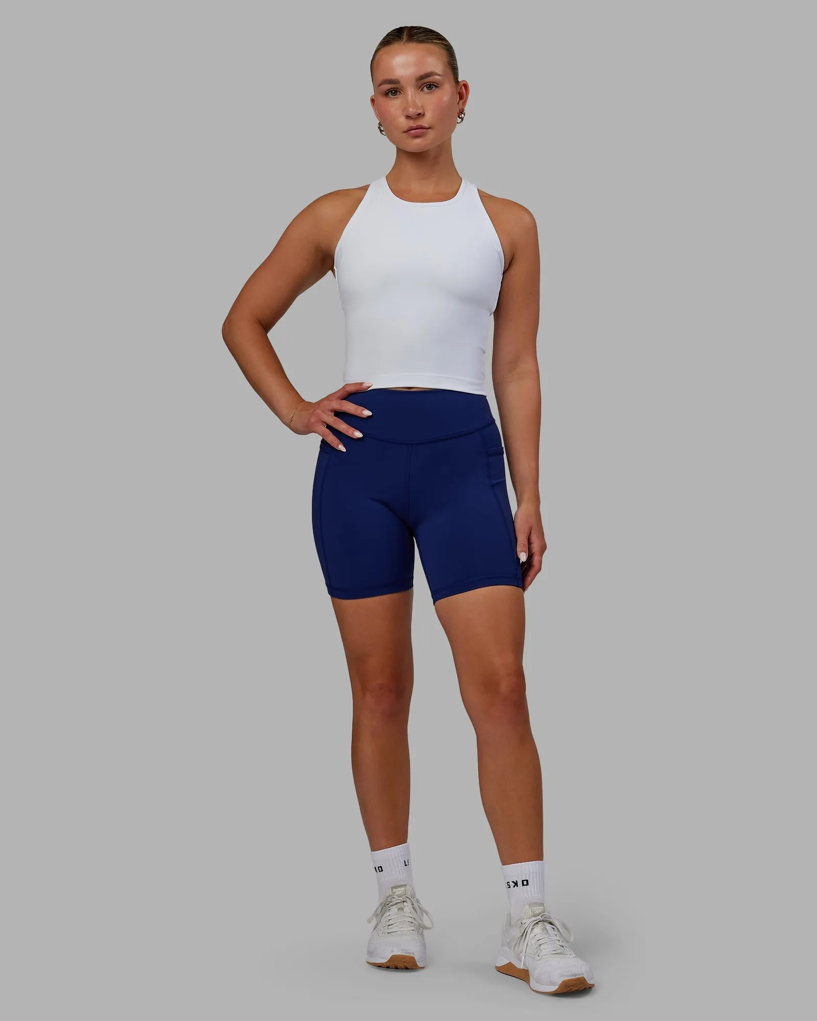 Elite Mid-Length Shorts - Midnight Blue