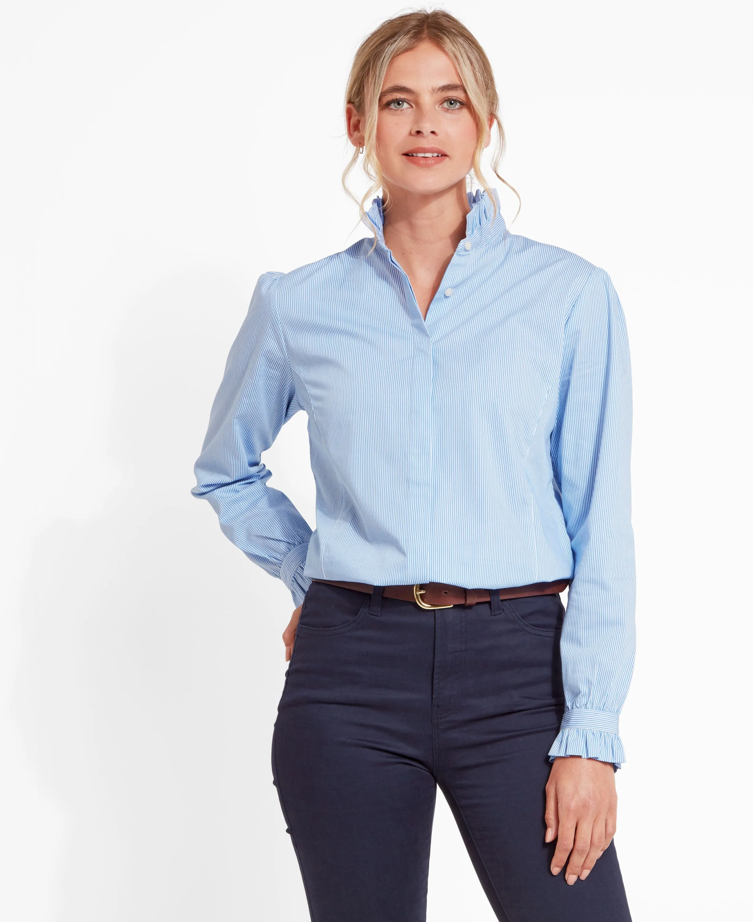 Fakenham Shirt - Light Blue Stripe