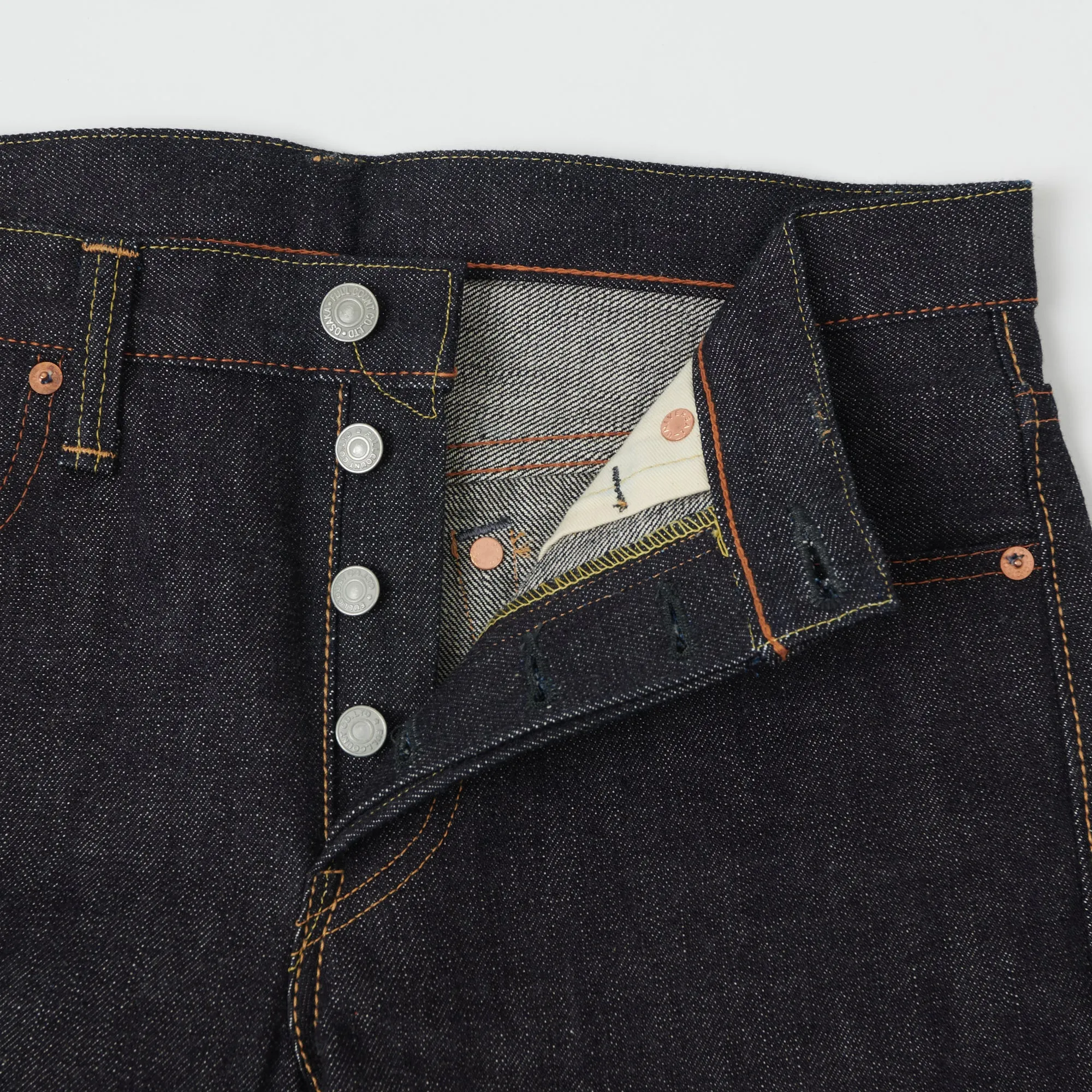 Full Count 1109XX 15.5oz Slim Straight Jean - Raw