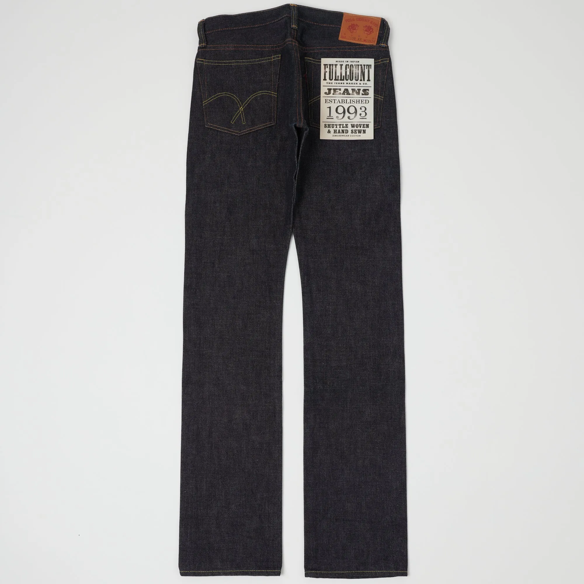 Full Count 1109XX 15.5oz Slim Straight Jean - Raw