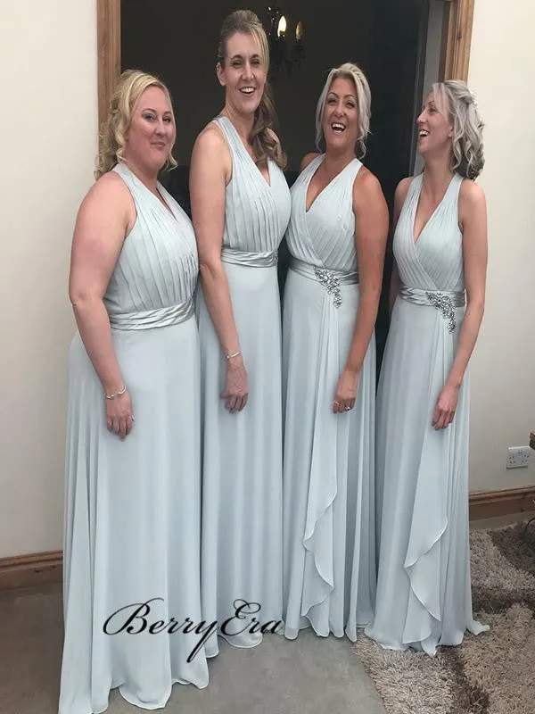 Halter Chiffon Bridesmaid Dresses, Popular Bridesmaid Dresses