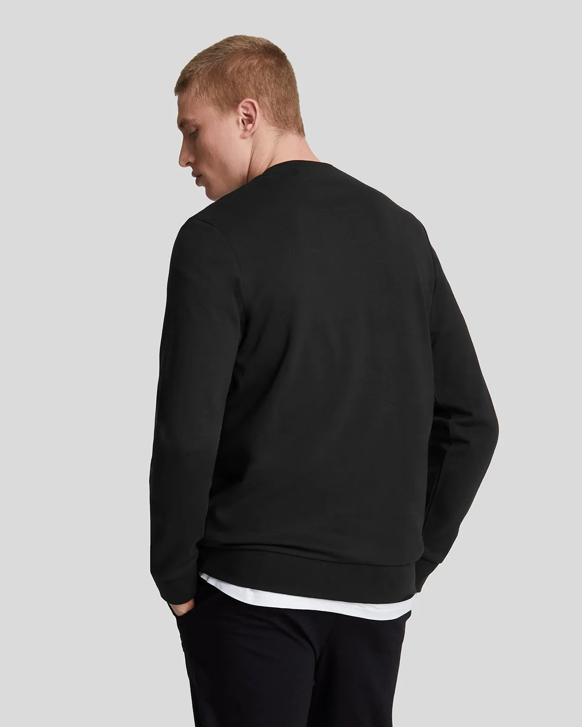 Interlock Crew Neck Sweatshirt